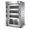 3 deck 3 tray professional electric control bakery bread commercial oven for pastry piza oven electric oven for cakes
